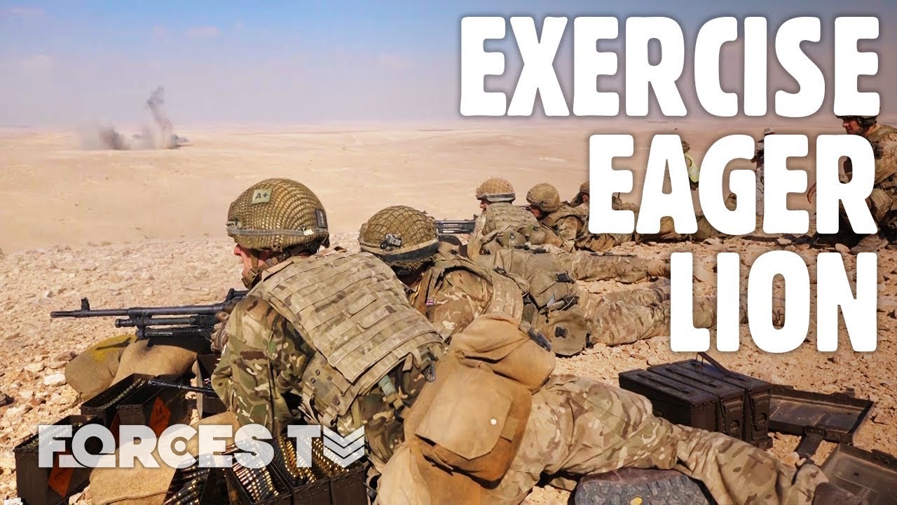 British Paras On The Middle East's BIGGEST Exercise | Forces TV