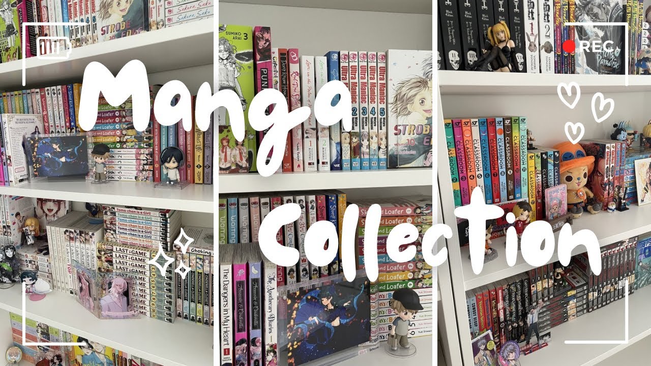 Manga collection tour 2026 // 361 volumes 📖