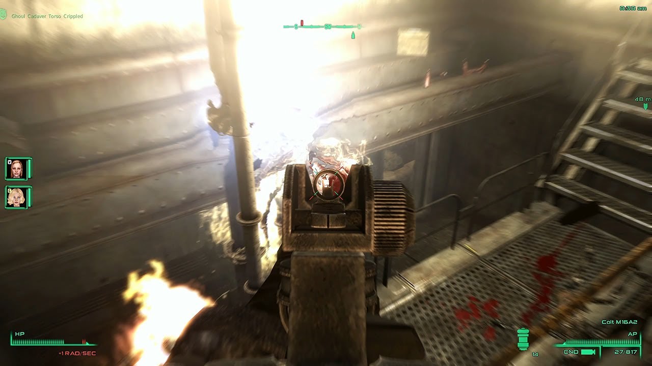 8 minutes of Fallout 3 modded gun combat gameplay (TTW)