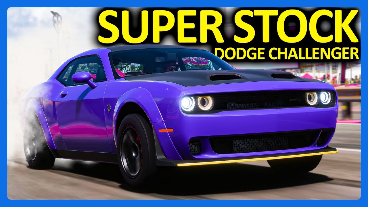 Forza Horizon 5 : The BEST Dodge Challenger EVER!! (FH5 Challenger Super Stock)