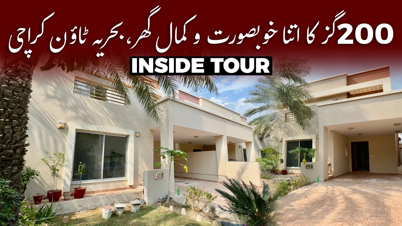 200 Sq Yards Quaid Villa Inside Tour | Bahria Town Karachi House for Sale