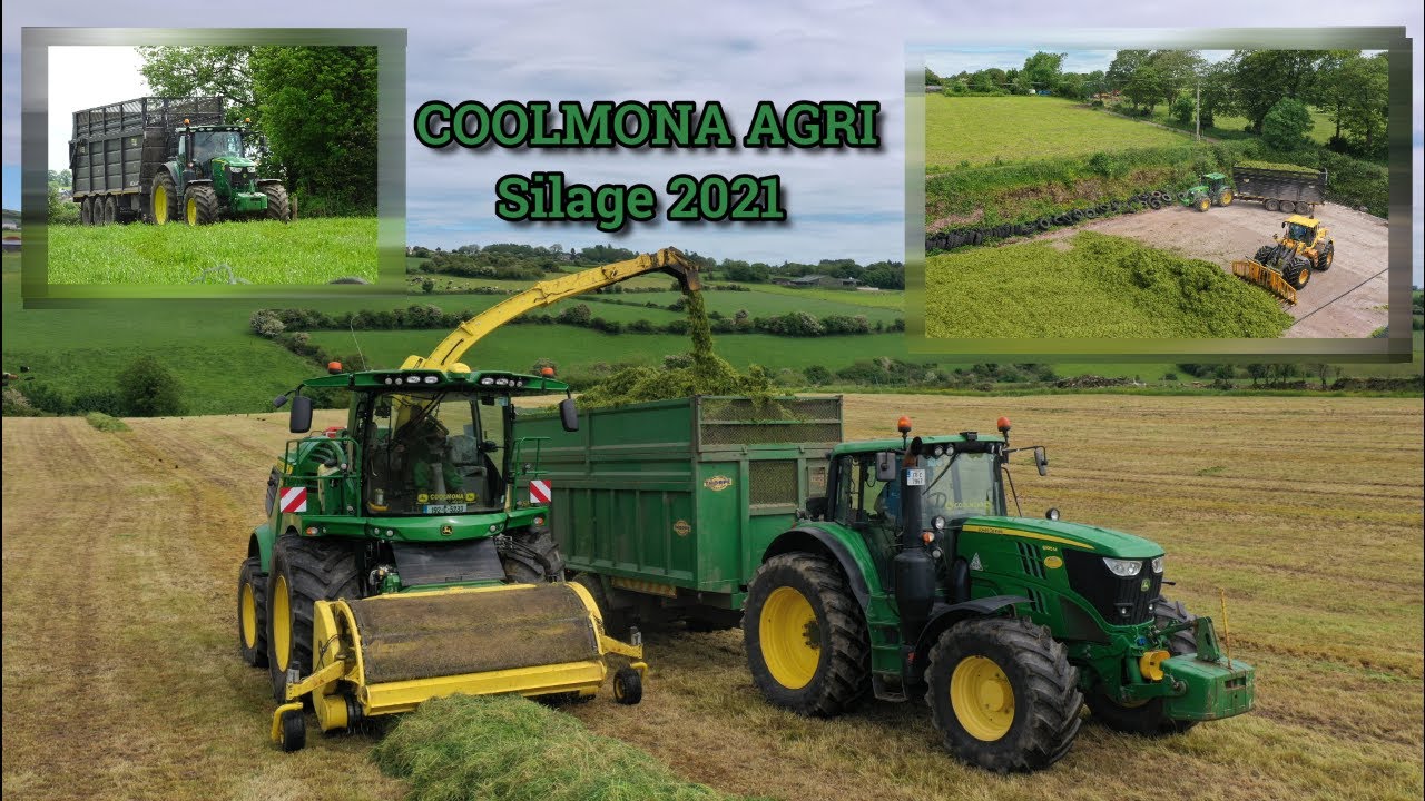 Coolmona Agri Silage 2021 ~ John Deere 9800i