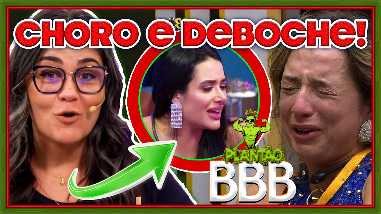 🔥Plant&atilde;o BBB26: SAMIRA chora, cogita desistir, mas n&atilde;o convence. Jordana debocha e Marci detona Ana