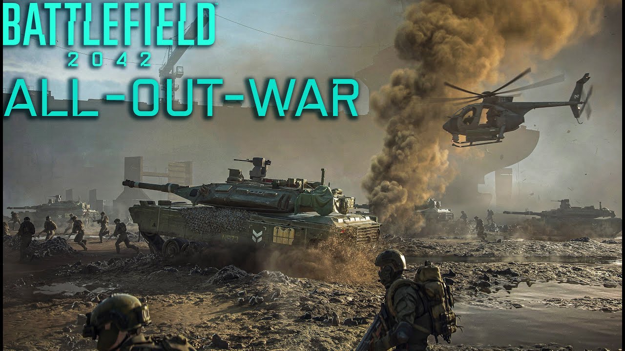 All-Out-War (First Look Conquest Gameplay) Battlefield 2042 - 4K