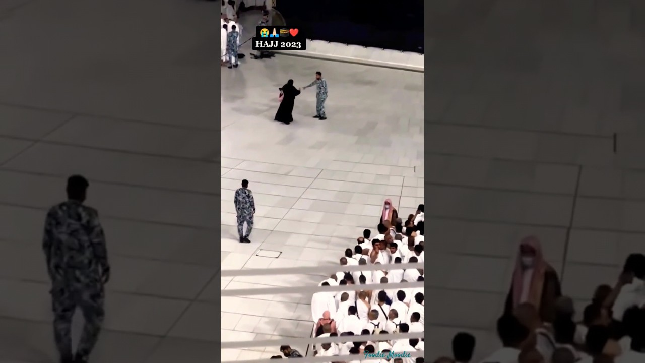 What happening with this women😵 Kaaba view during Hajj2023❤️🕋 #shorts #viral #allah #2023 #hajj2023