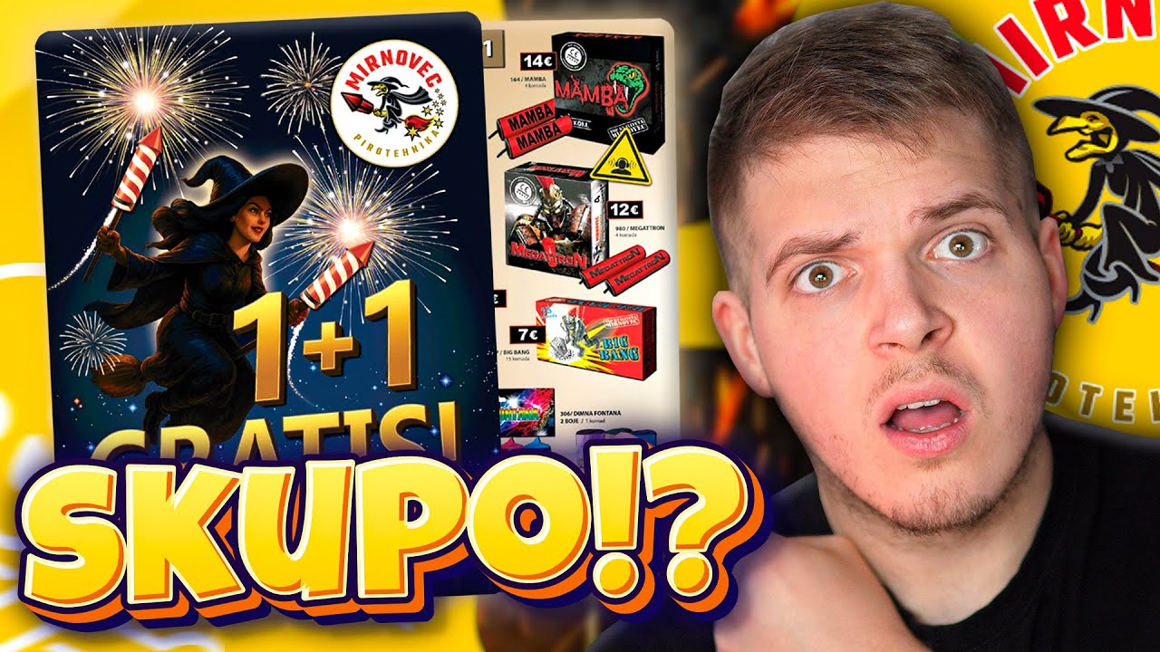 LETAK MIRNOVEC PIROTEHNIKE 25/26 - OVO JE PREVARA ILI...!?