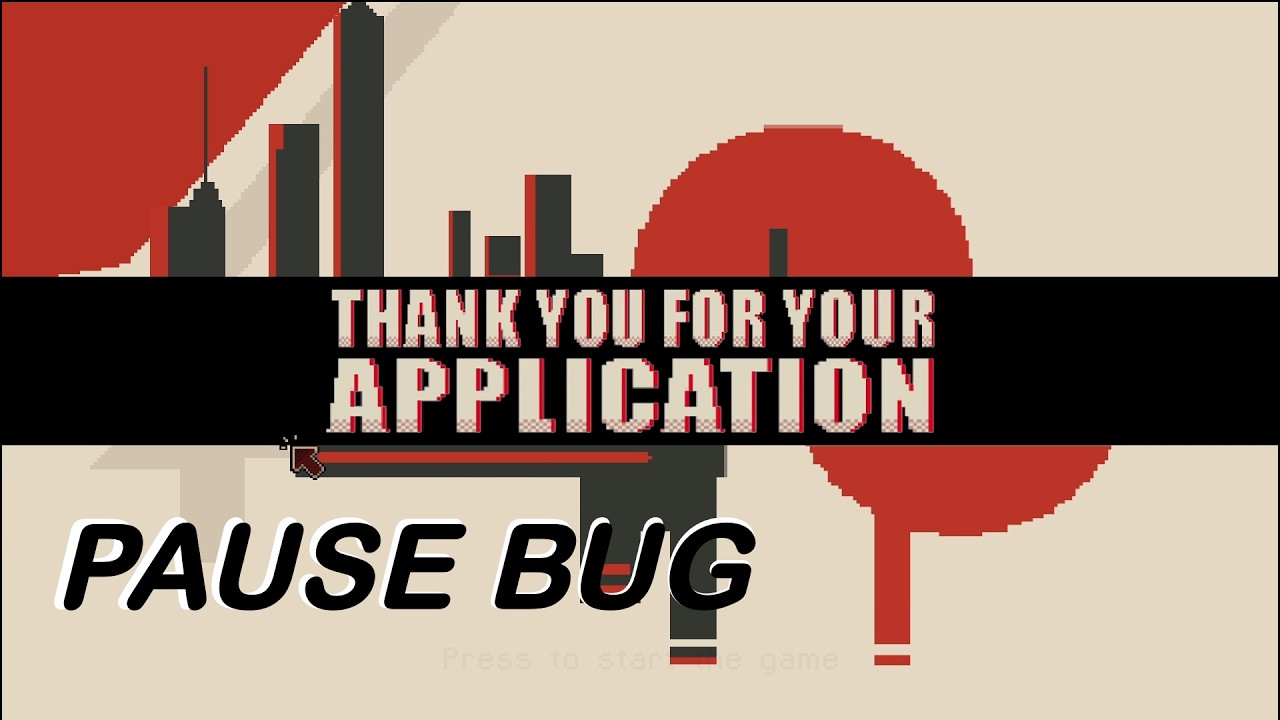 How to cheat in Thank You For Your Application Demo