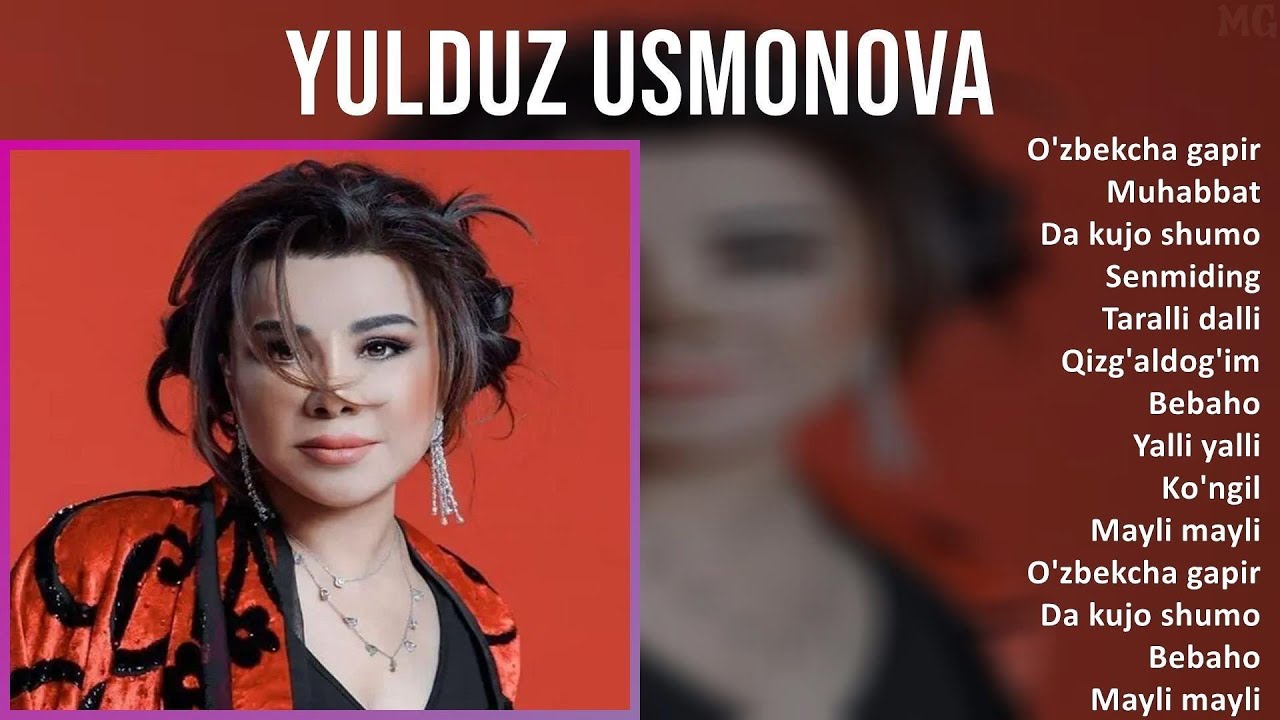 Yulduz Usmonova 2025 MIX Top Hits - O'zbekcha gapir, Muhabbat, Da kujo shumo, Senmiding