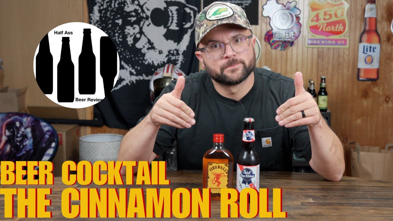 Beer Cocktail: The Cinnamon Roll | PBR and Fireball Whiskey
