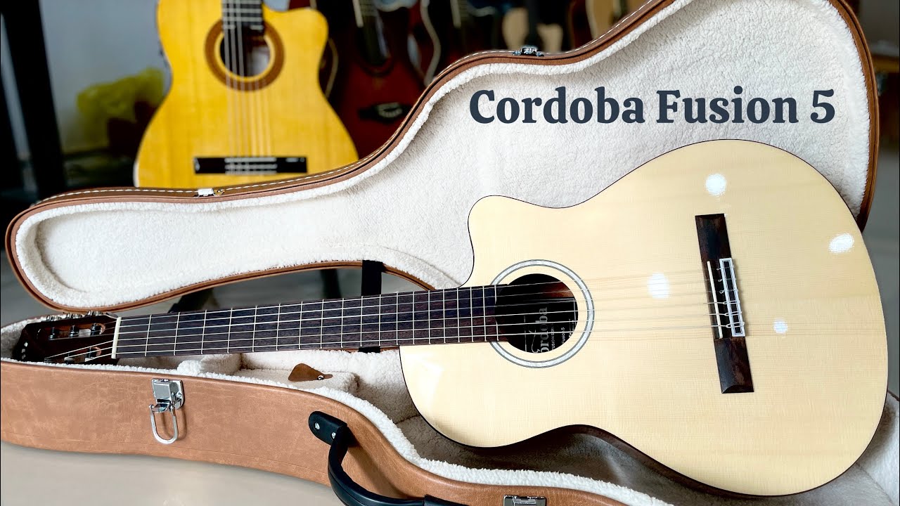 Guitar Tây Ban Nha - Cordoba Fusion 5 - Phiên Bản EQ Fishman Đặc Biệt . 0936239138 Zalo