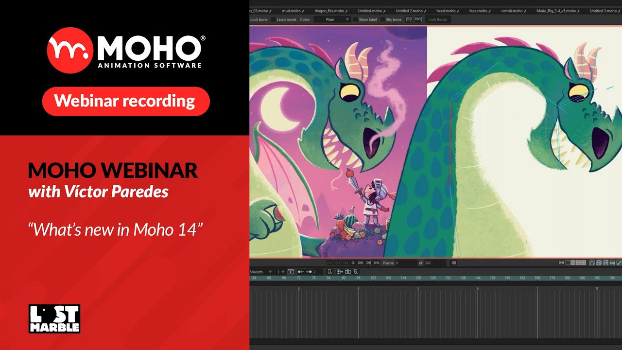 Webinar – What is new in Moho 14 with Víctor Paredes