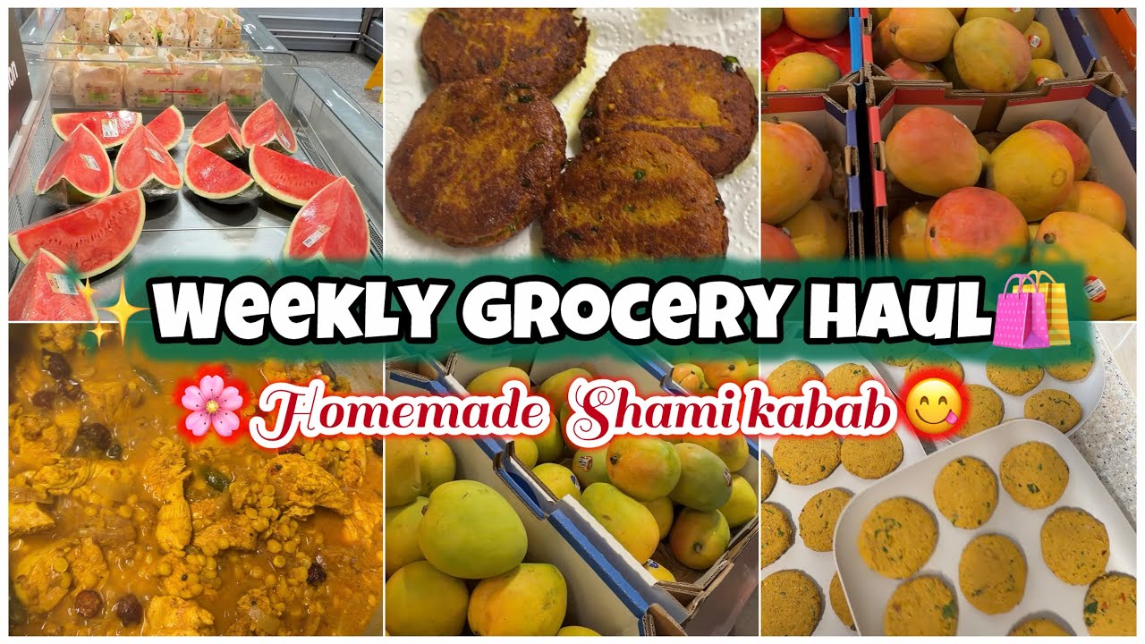 Desi Vlog in Australia 🇦🇺 | Grocery Shopping & Shami Kabab at Home ✨