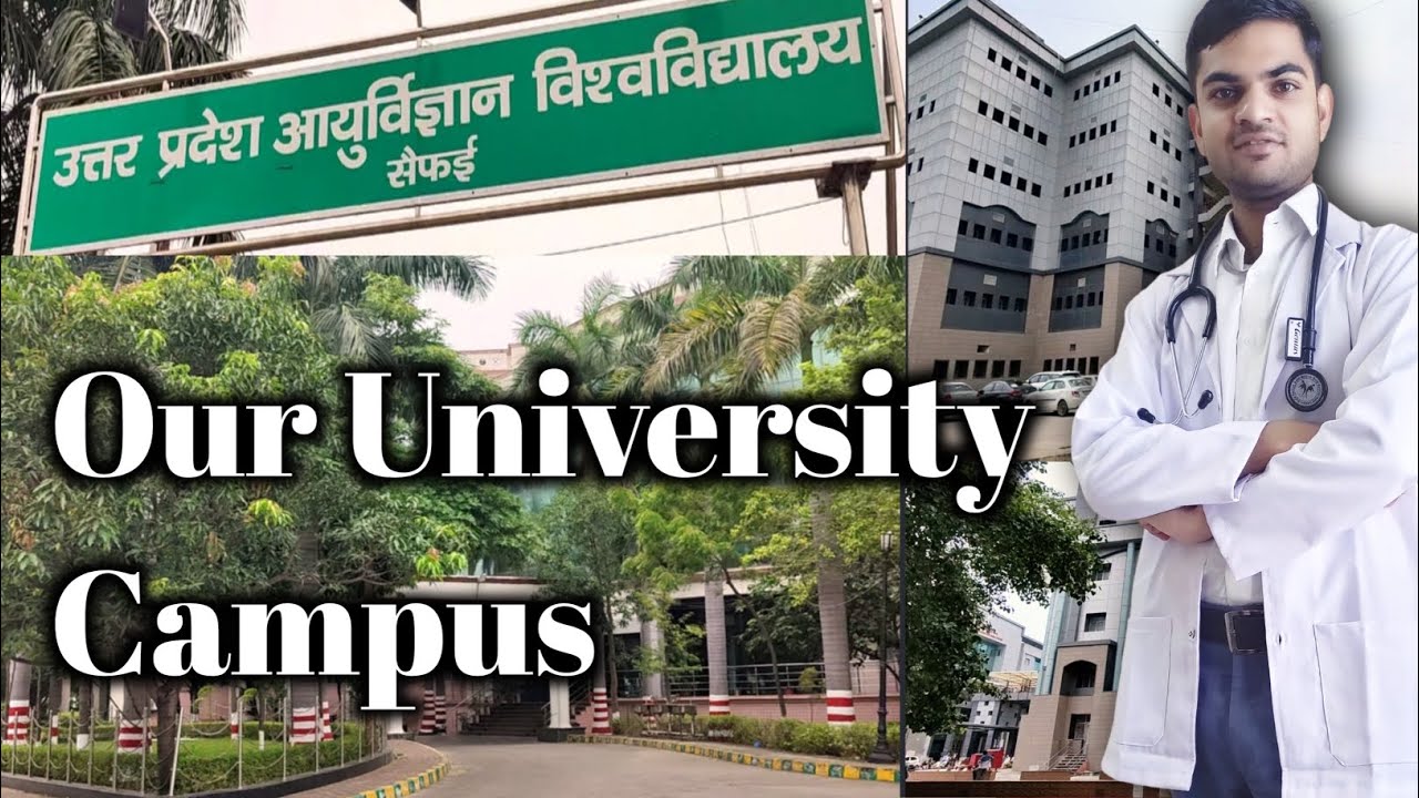 UPUMS Full Campus Tour |Saifai Medical College Campus |Saifai Paramedical College Campus|UP GMC