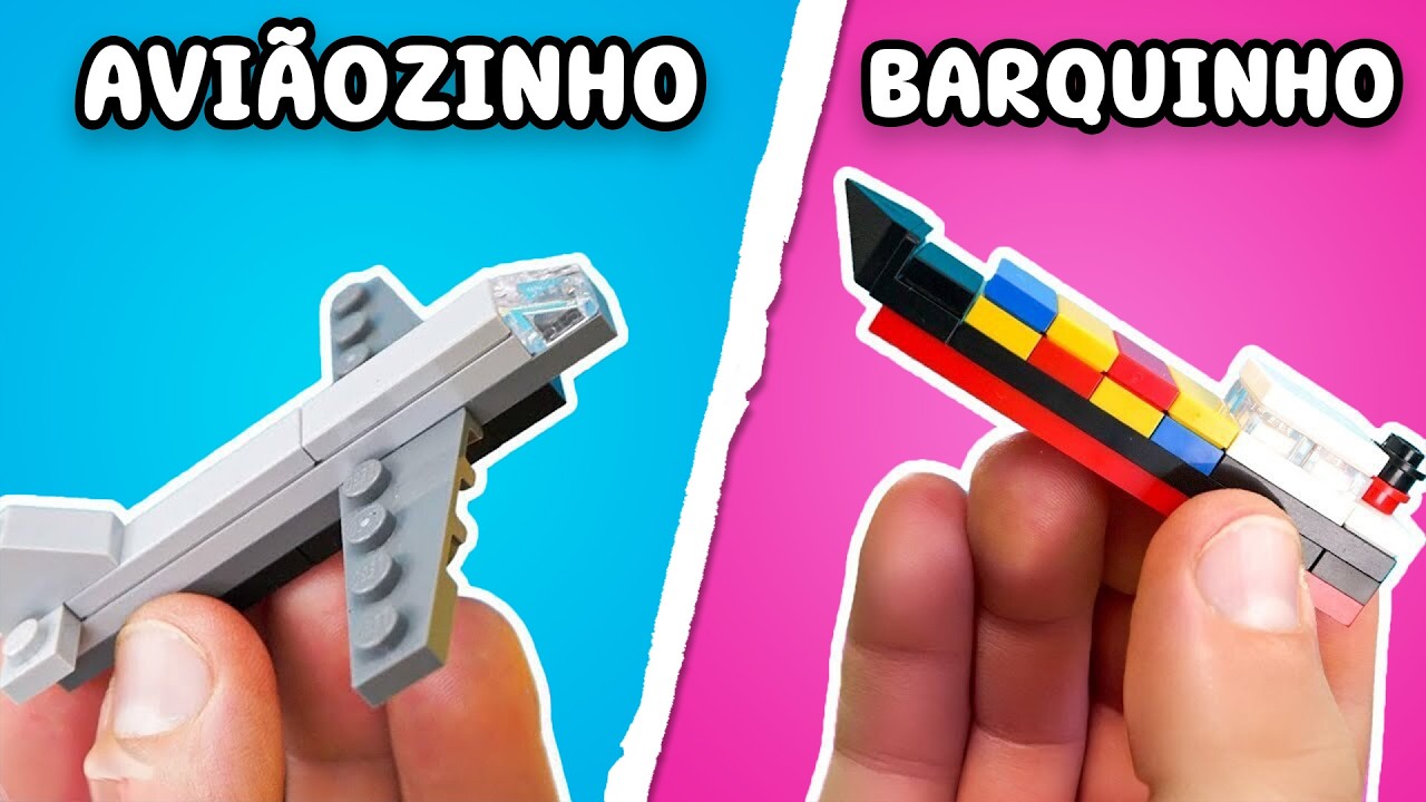 LEGO City 🚁, mas TUDO é MINÚSCULO...