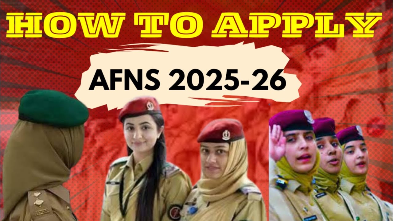 How To APPLY AFNS 2025_26 ||AFNS || Army Nursing || AFNs2025| Apply step by Step ||