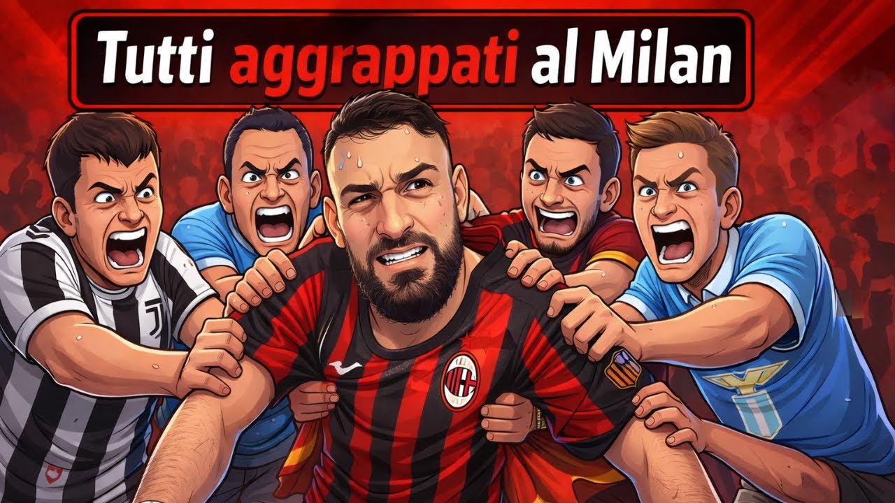 LIVE - TUTTI AGGRAPPATI AL MILAN