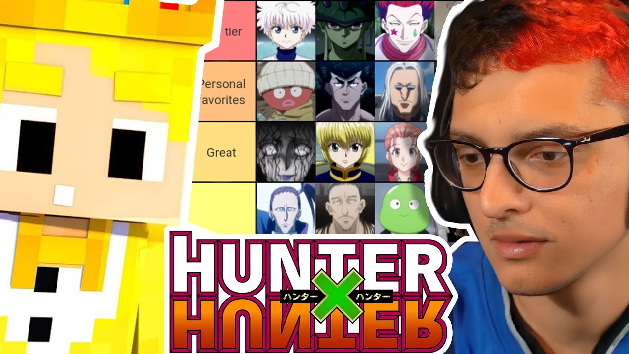 LATE Y RODNY HACEN UN TIERLIST DE PERSONAJES DE HUNTER X HUNTER