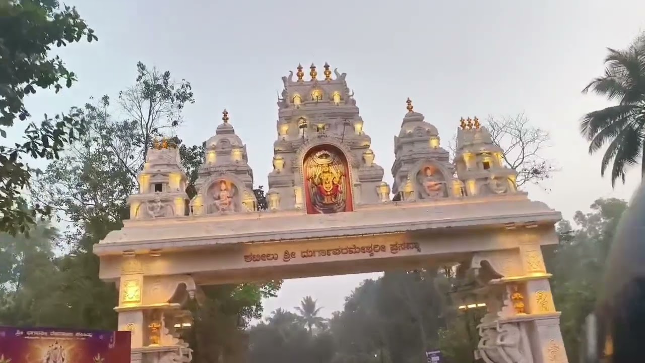 ✨ Divine Visit to Kateel Durga Parameshwari Temple | Mangalore Vlog 🙏#Kateelu #Mangalore#trending
