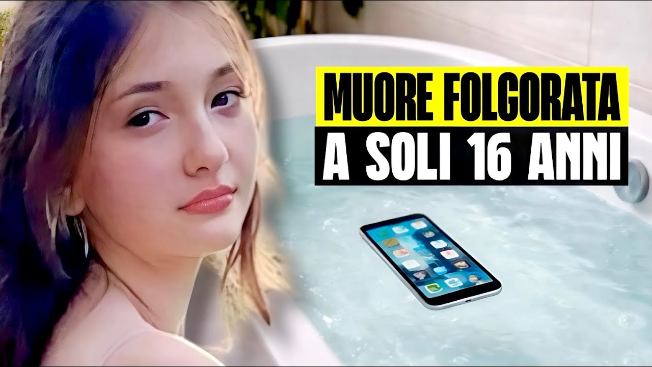 MUORE FOLGORATA A 16 ANNI MENTRE ERA AL TELEFONO NELLA VASCA DA BAGNO - AVELLINO. COS’È EMERSO