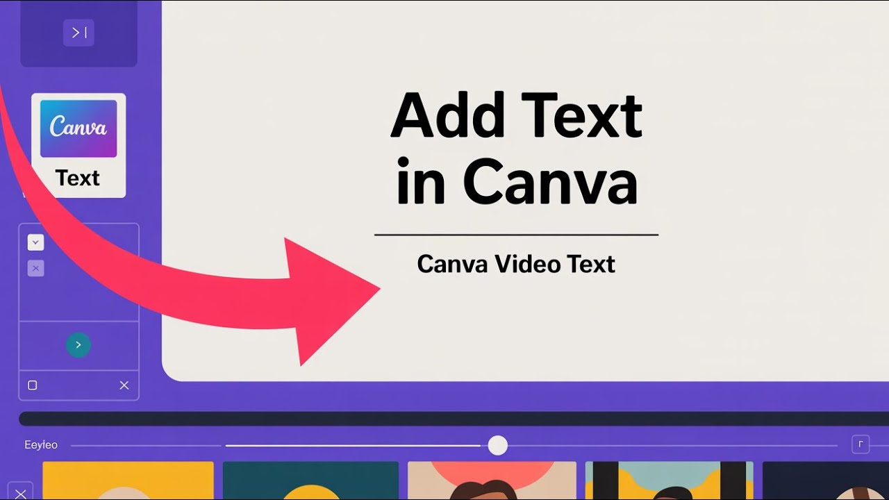 How to Put Text on Videos Using Canva (Canva Tutorial)