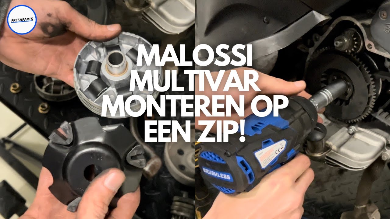Malossi Multivar Monteren! | Piaggio Zip 4 Takt | Fresh Parts