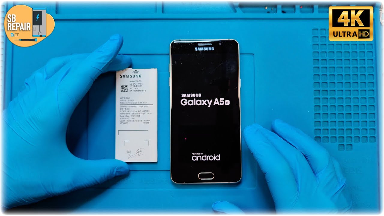 Замена батареи Samsung Galaxy A5 2016 #samsung #galaxy #a5(2016)