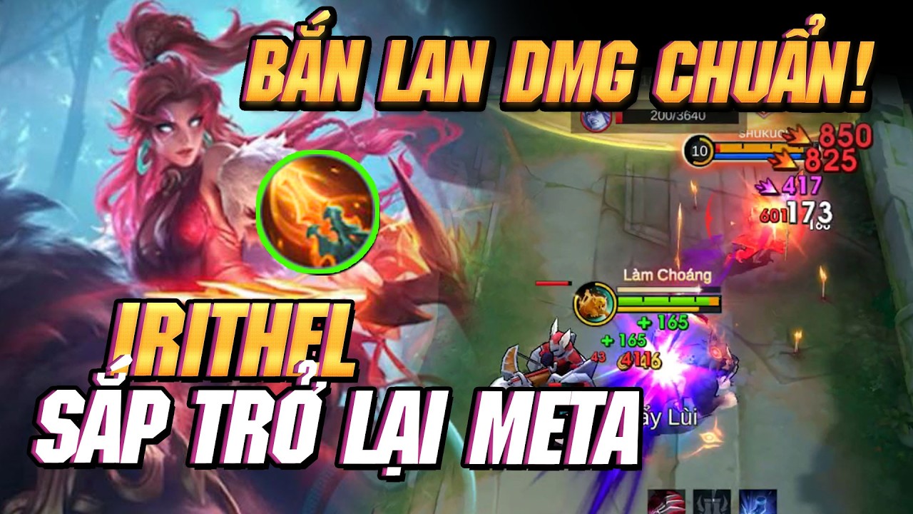 MLBB | IRITHEL CH&Iacute; MẠNG DAME CHUẨN LAN!!! CH&Agrave;O MỪNG TRỞ LẠI SS41 VỚI THƯƠNG THẦN LONG MỚI? | Tốp Mỡ
