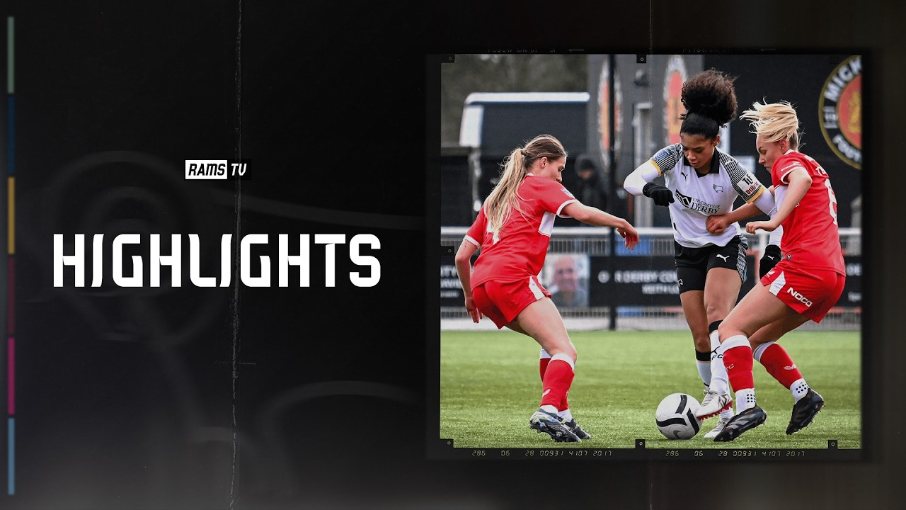 HIGHLIGHTS | Derby County Women Vs Middlesbrough Women