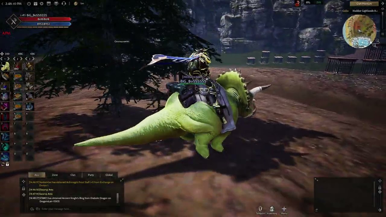Rise Online - 20 Seviye ve üzeri Haddar/Hagard Woodcutting (Odunculuk) Rotasyonu
