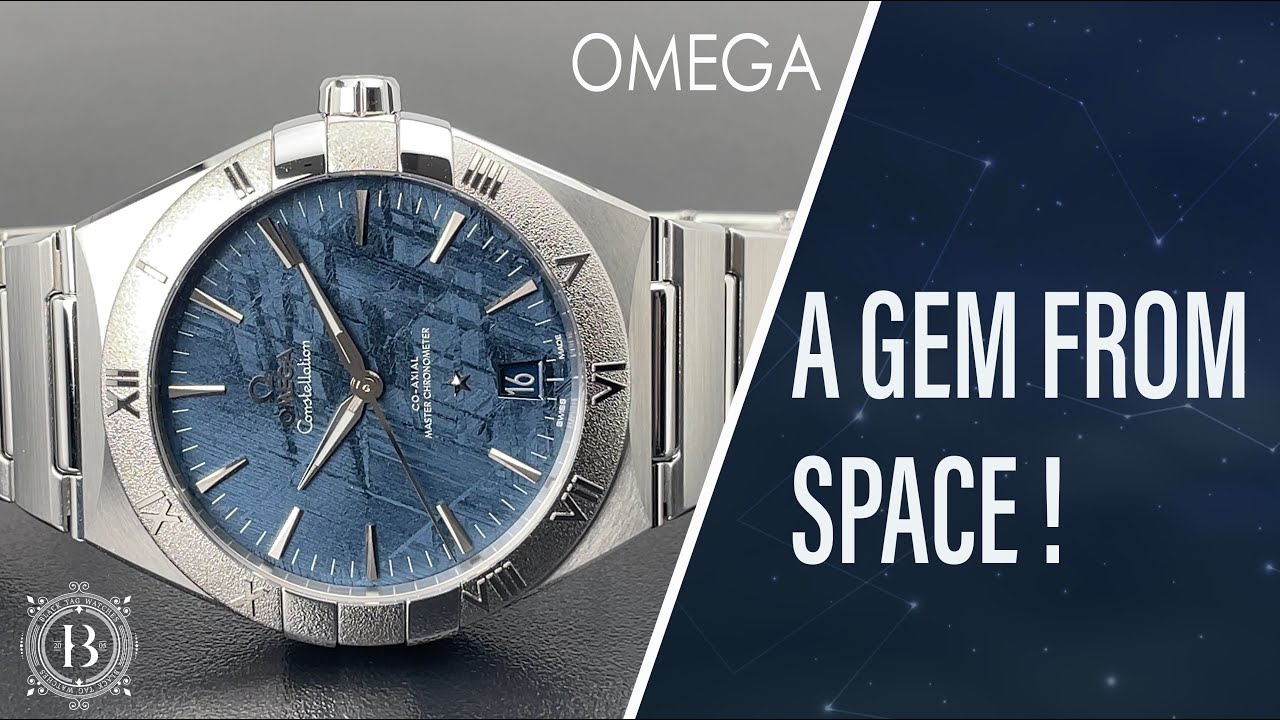 Omega Constellation Master Co Axil Chronometer 41 mm Meteorite Blue Dial 131.30.41.21.99.003