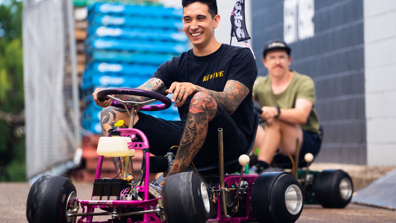 Mini Drift Kart Session at MAP