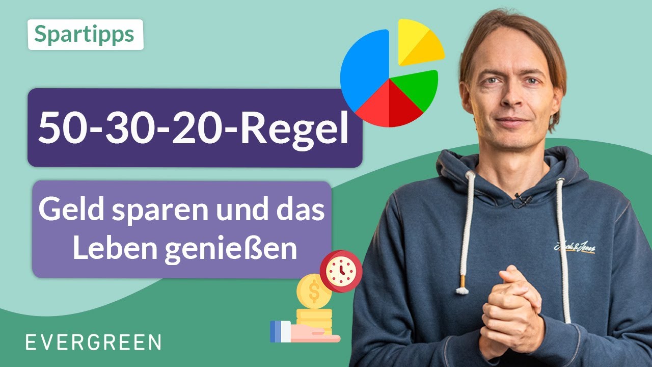 Geld sparen: Die 50-30-20-Regel