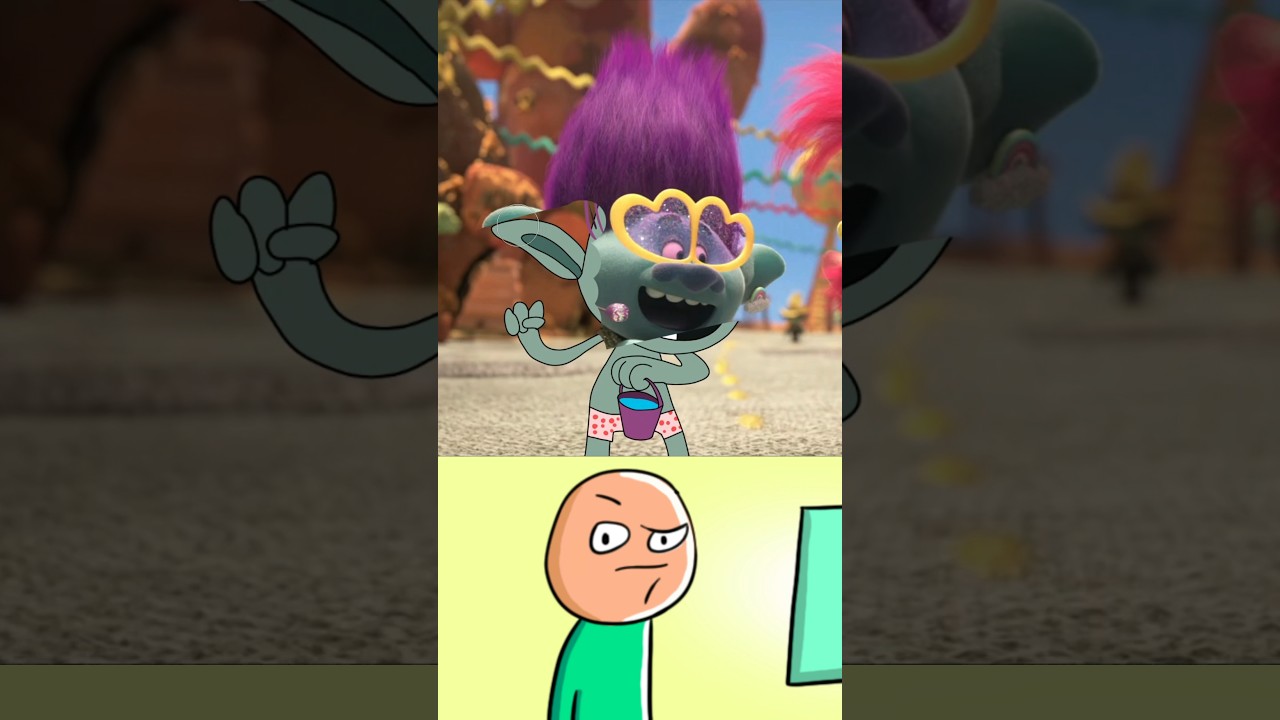 Gangnam Style Trolls 😂😂 #funny #trolls #memes #shorts