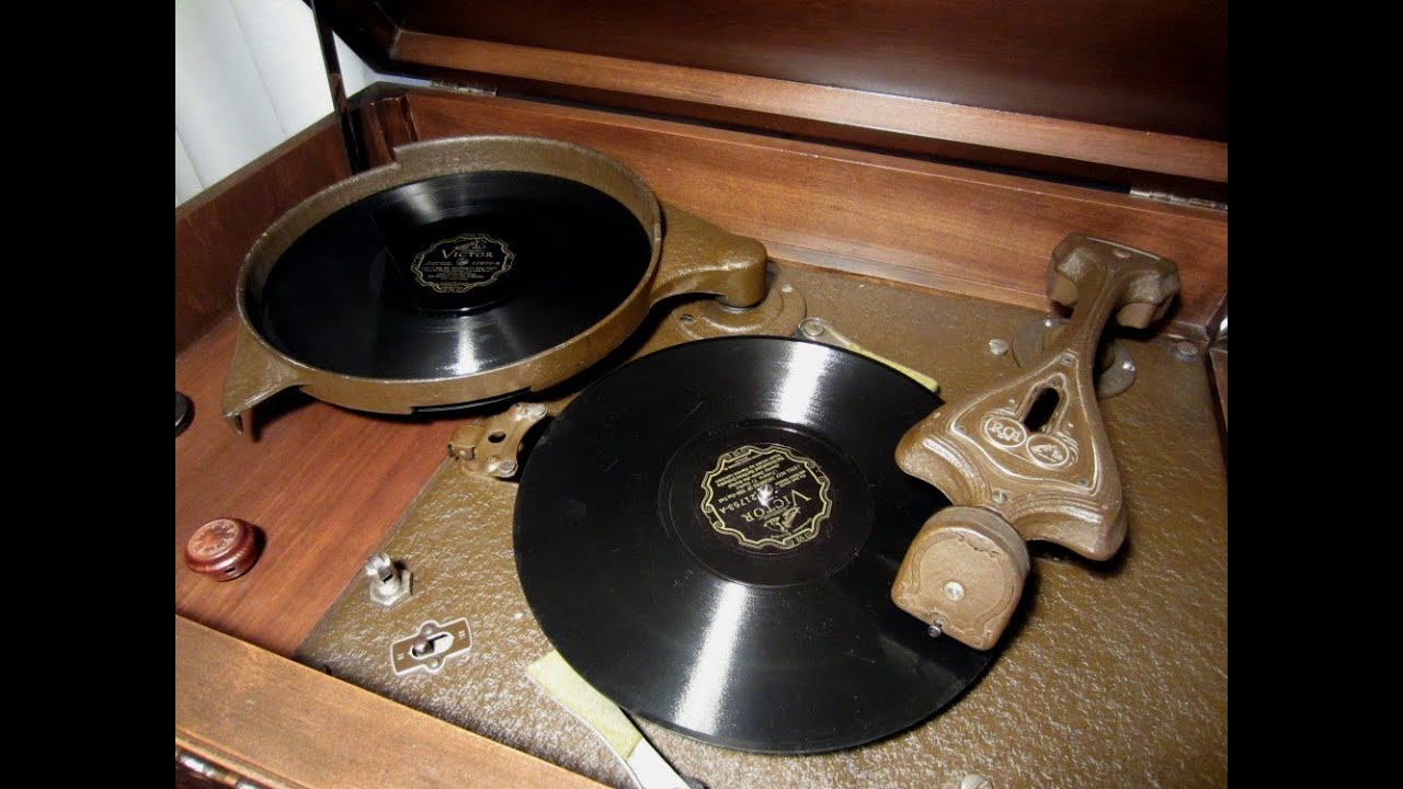 RCA Victor Record Changer 1931 Radiola Automatic Electrola RAE-26 Demonstration
