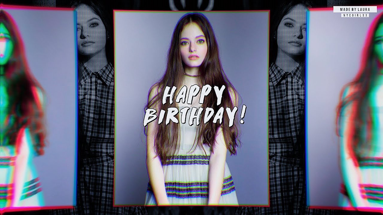 Happy 18th Birthday Mackenzie Foy!