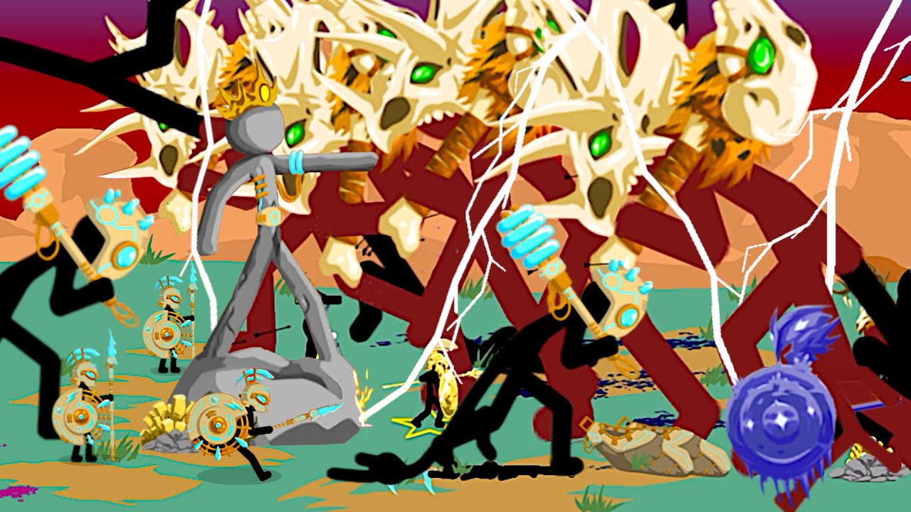 YENİ KOSTÜM (Voltaik) vs DEV BOSS ORDUSU - Stick War Legacy TÜRKÇE