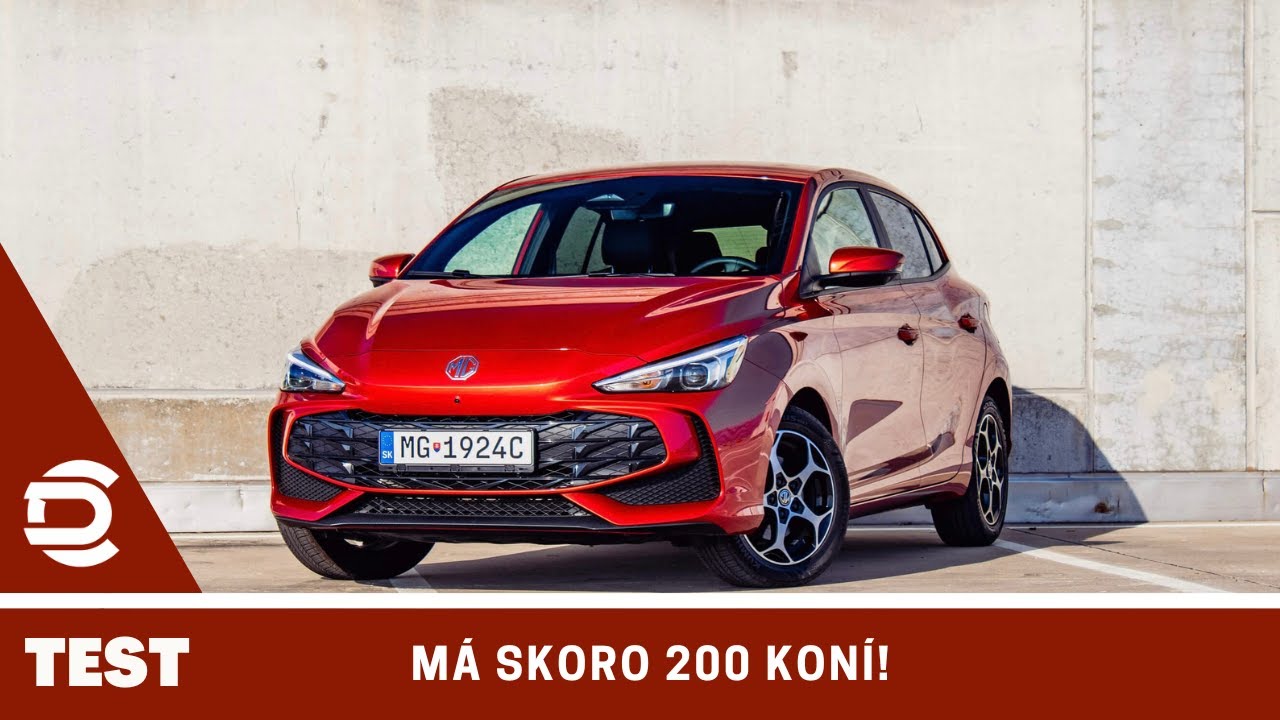 Trojstupňová prevodovka a nečakaný výkon! 2025 MG3 Hybrid+ TEST - Dominiccars.sk