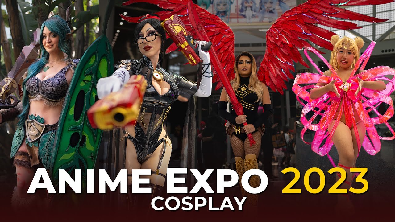 ANIME EXPO 2023 4K Косплей Музыкальное видео Основные моменты аниме-конвента в Лос-Анджелесе, Кал...