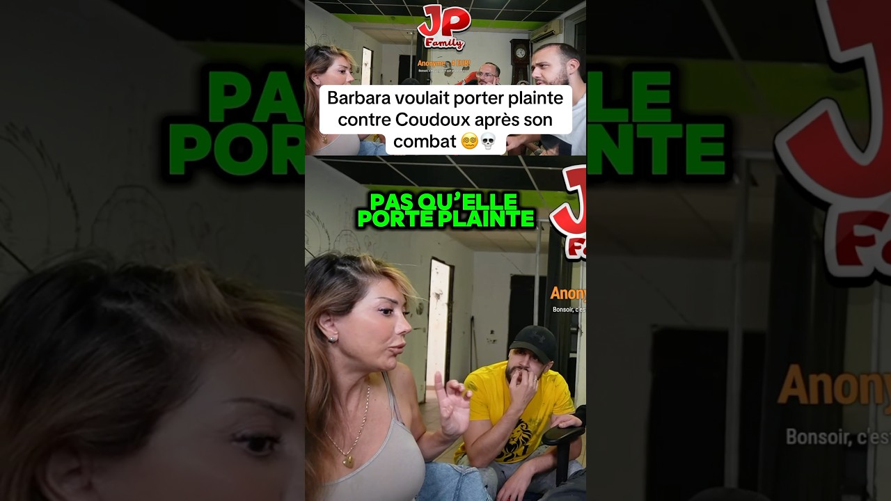 BARBARA VOULAIT PORTER PLAINTE CONTRE COUDOUX #jp #jeanpormanove #safine #narutovie #coudoux #kick