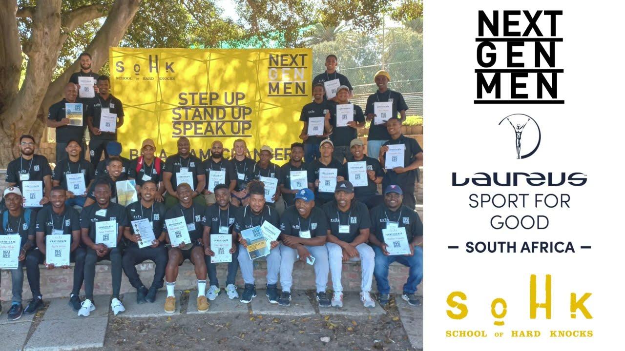 NextGenMen Facilitator Training in Partnership with Laureus Sport for Good South Africa