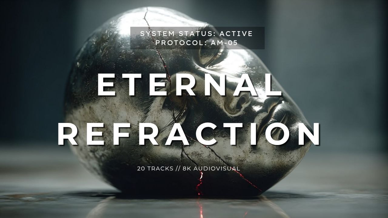 8K Sci-Fi Ambient — [ AM-05 ] ETERNAL REFRACTION — Shepard Tone Infinite Ascent — Deep Immersion