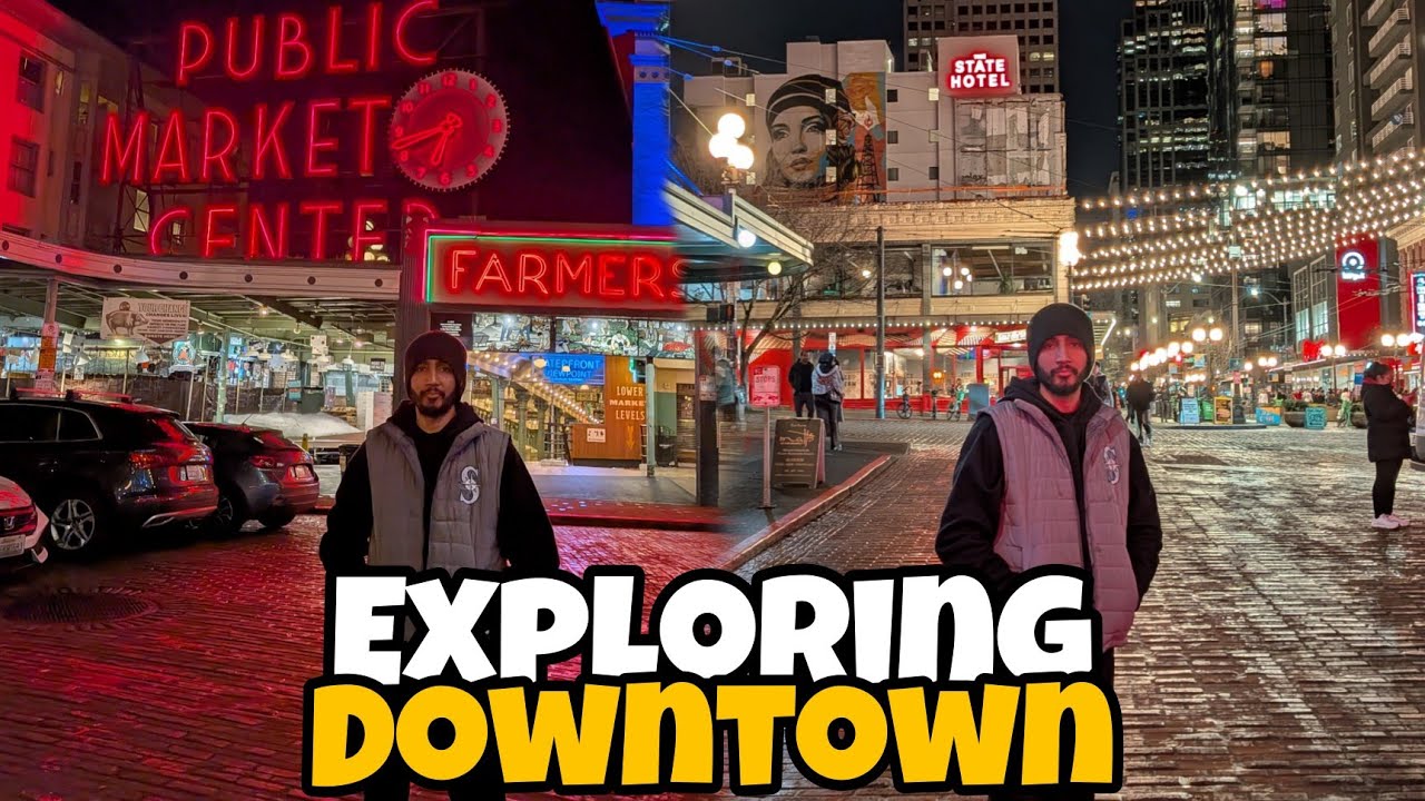 Seattle Explore Kya | Downtown | USA Vlog