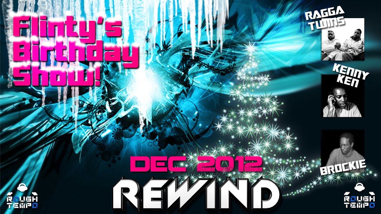 RAGGA TWINS with KENNY KEN & BROCKIE- Rough Tempo LIVE! - December 2012