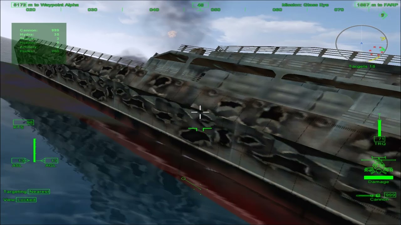 Comanche 4: Operation Global Reach: Mission Glass Eye, but we destroyed Destroyers by self