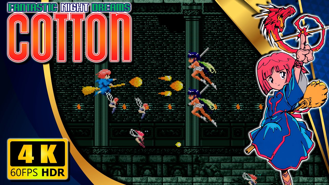Fantastic Night Dreams Cotton (Arcade) 【Longplay】