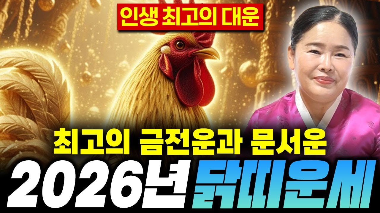🐔2026년 병오년 미리보는 닭띠운세🐔 