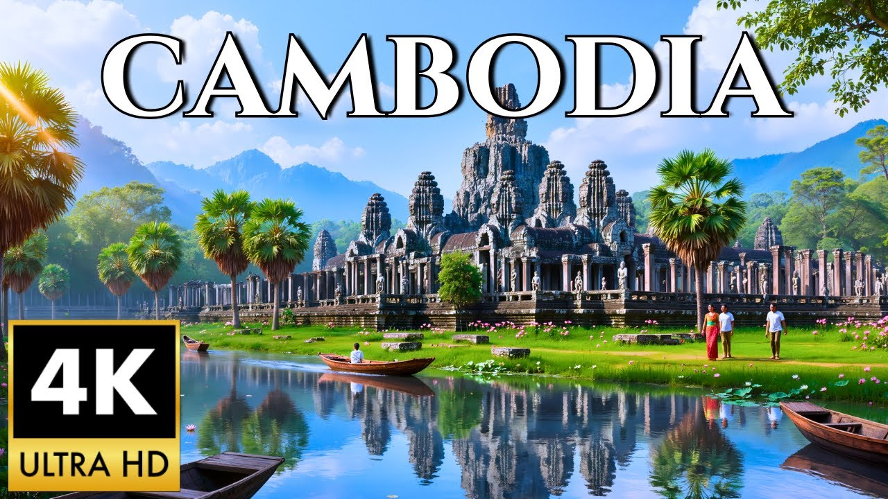 4K WONDER OF CAMBODIA  | 25 Timeless Wonders from Angkor Wat to Koh Rong