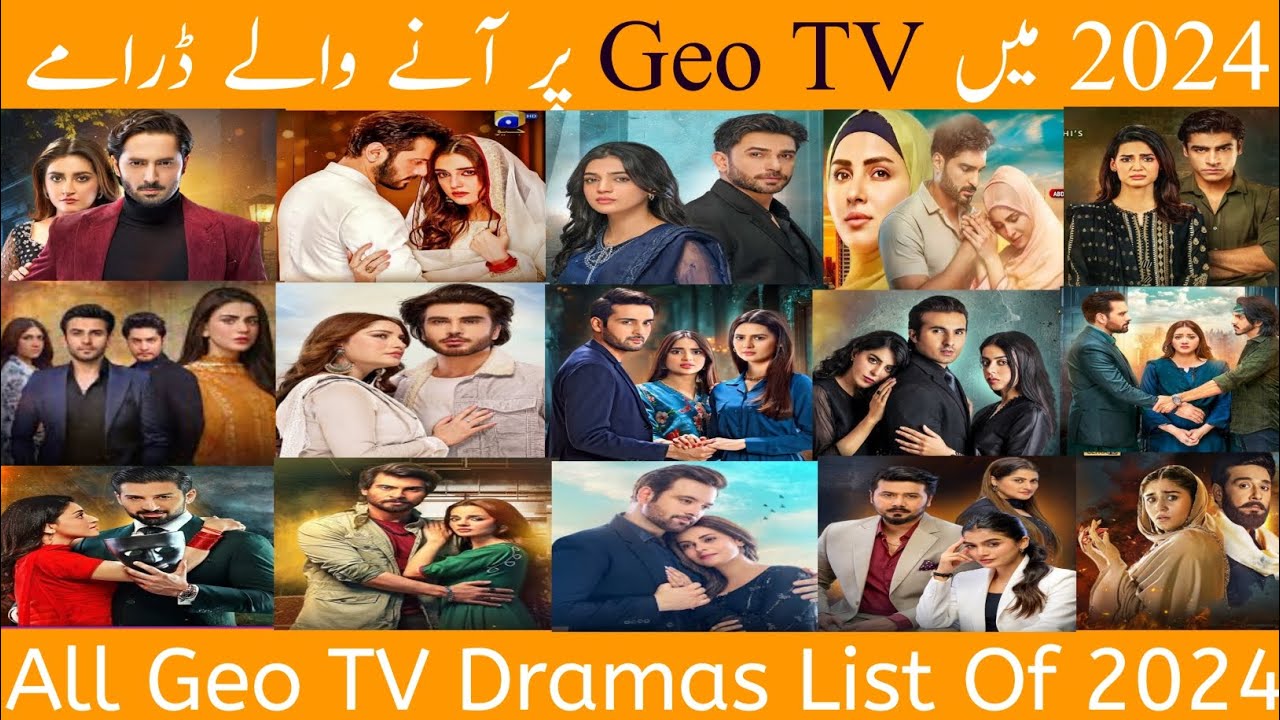 Geo TV Dramas List Of 2024||All Geo TV Dramas Of 2024||Five Drama