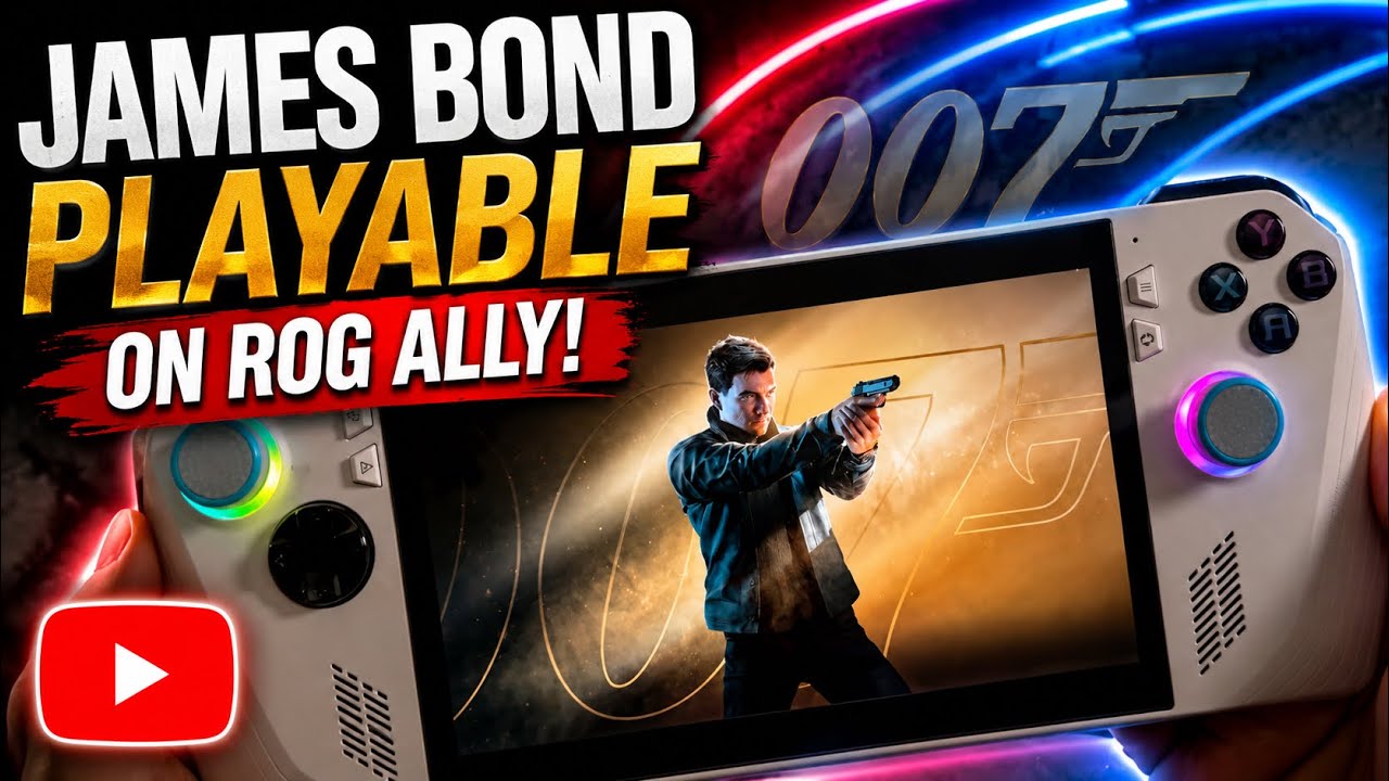 007 First Light on the ROG Ally Z1E?! 🔥 Handheld Gameplay Looks INSANE