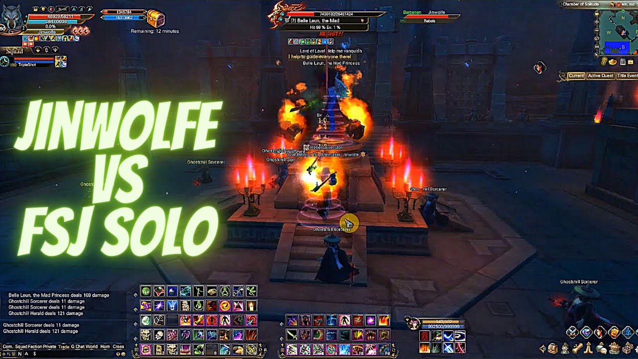 PWI Barb vs FSJ | Jinwolfe vs Flowsilver Palace Justice | PWR Server |